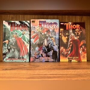 Thor J. Michael Strazcynski 2007 Series Trade Paperbacks Volumes 1 - 3